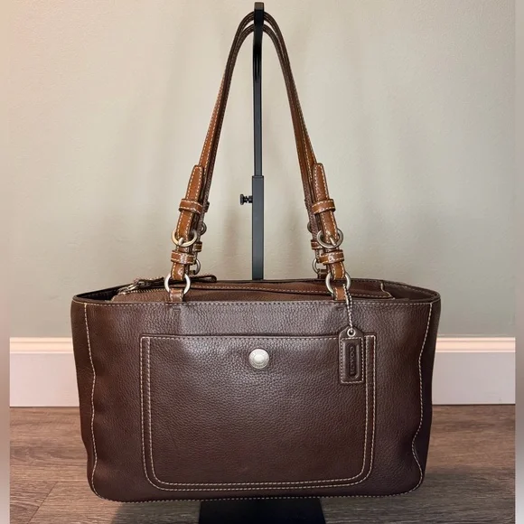 2007 Coach Chelsea Soft Milled Leather Bag - Picture 1 of 14